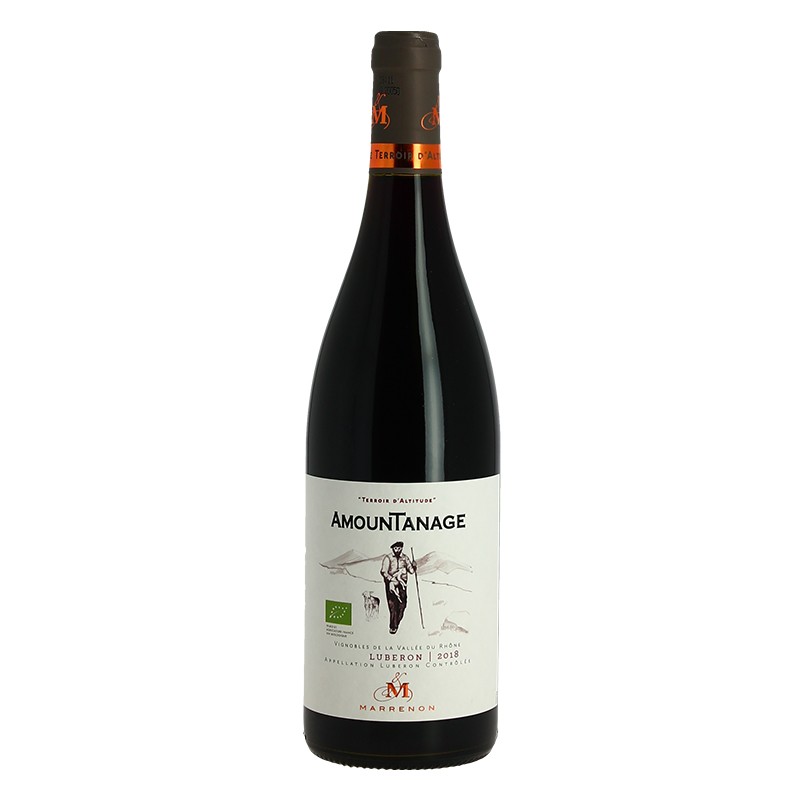 AMOUNTANAGE Vin  Rouge  BIO du LUBERON Par MARRENON