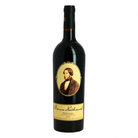 Baron Nathaniel de Rothschild Vin de Bordeaux Pauillac 75 cl