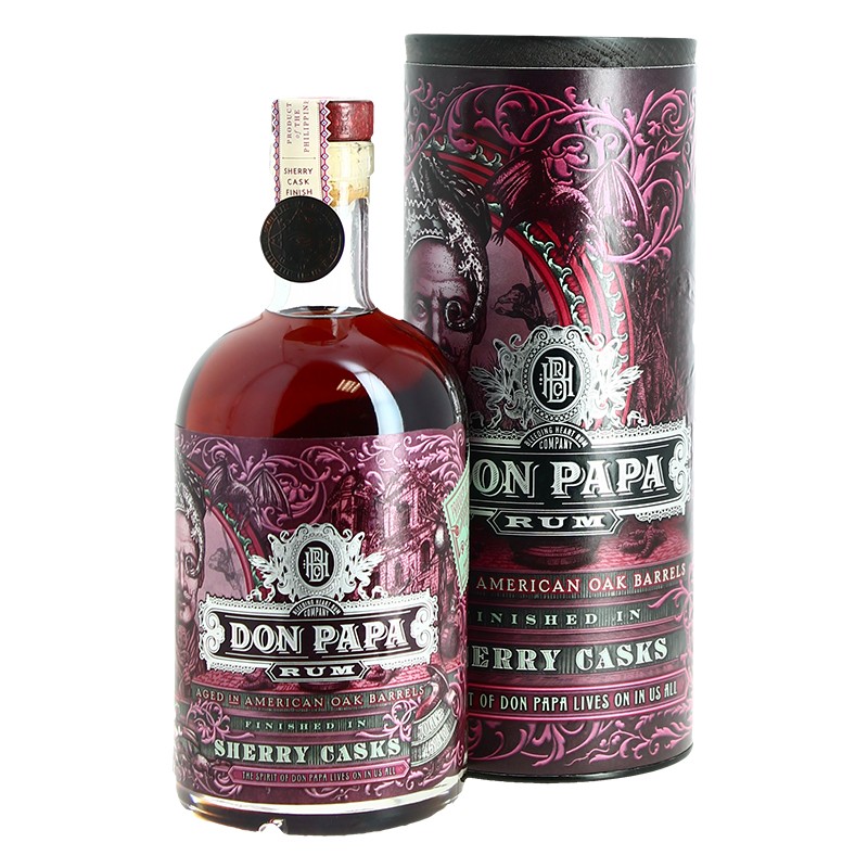 Don Papa Port Cask Rhum 40 %  Klac, spiritueux & cocktails