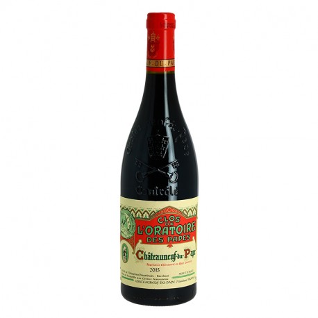 Clos de l'Oratoire Rouge Châteauneuf du Pape 75 cl