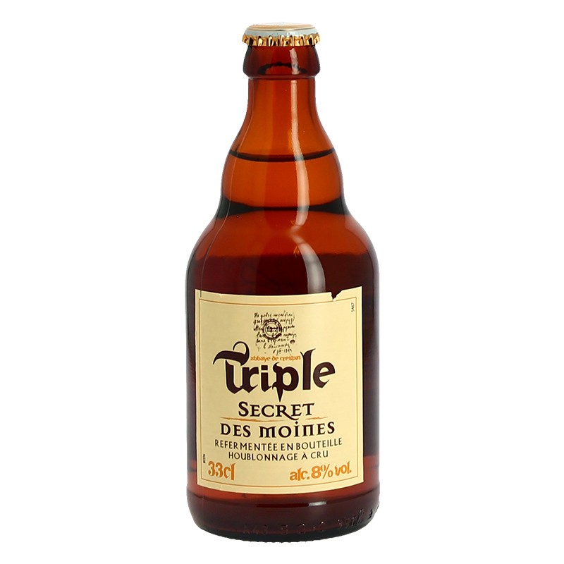 SECRET DES MOINES Bière Triple 33 cl