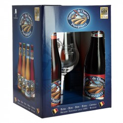 Coffret bières belges ▸ 10 bouteilles + 2 verres
