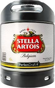 Fut Perfect Draft Stella Artois Bière Fût 6L (dont 5€ de consigne) -  Oenodépot