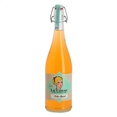 La Gosse Limonade Artisanale Pêche Abricot 75 cl