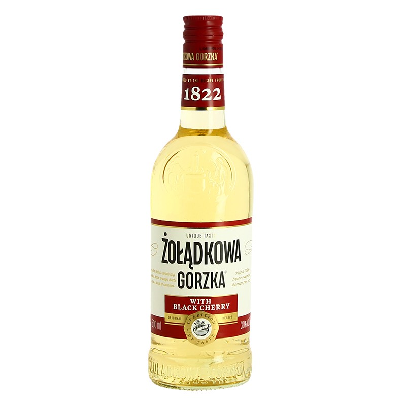 ZOLADKOWA GORZKA - Black Cherry - Vodka Aromatisée - 30% Alcool