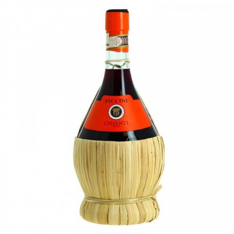 CHIANTI DOCG Maison PICCINI Bouteille recouverte de Paille75 cl