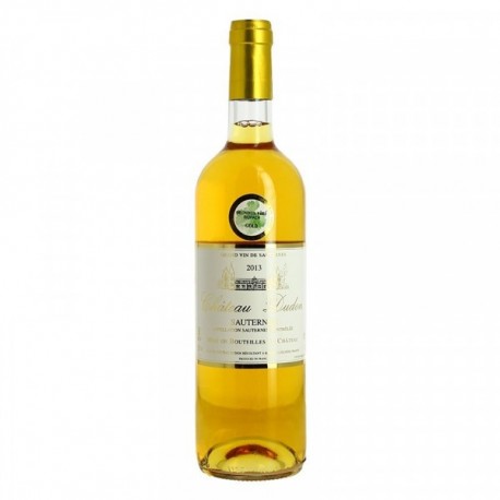 SAUTERNES BIO Château DUDON 2013 Vin Blanc Liquoreux  75 cl