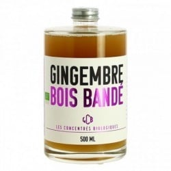 Concentré de GINGEMBRE BOIS BANDE Biologique 50 cl