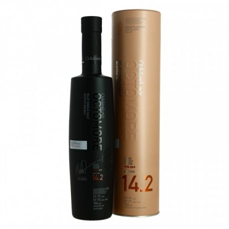 Islay Whisky OCTOMORE 14.2 57.7° par la distillerie Bruichladdich 70 cl