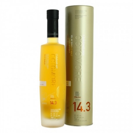 Islay Whisky OCTOMORE 14.3  61.4° par la distillerie Bruichladdich 70 cl