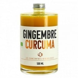 Concentré de GINGEMBRE CURCUMA Biologique 50 cl