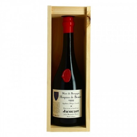 Marc de Bourgogne JACOULOT des HOSPICES de BEAUNE 1999 70 cl 43°