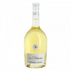 Vin Blanc Chardonnay Viognier La Délicate 75 cl