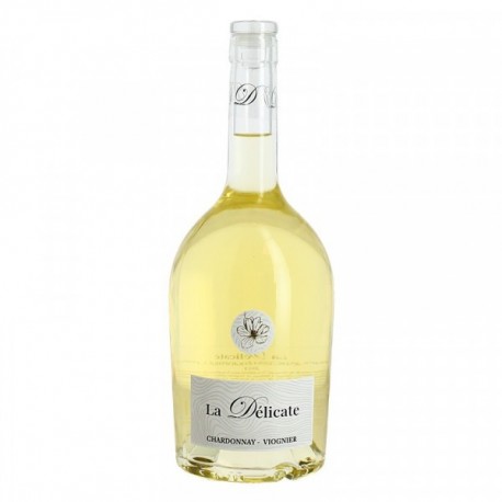 Vin Blanc Chardonnay Viognier La Délicate 75 cl