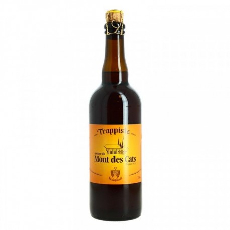 Bière TRAPPISTE Ambrée Mont des Cats 75cl