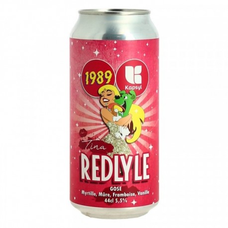 Tina Redlyle Gose fruit rouge vanille 44cl