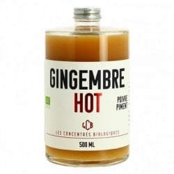 Gingembre HOT Concentré BIO Poivre-Piment 50cl