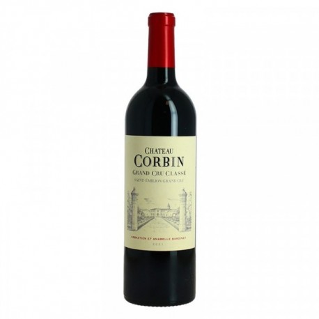 Chateau Corbin 2021 Saint Emilion Grand cru 75cl