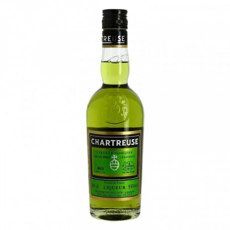 Chartreuse Verte  par les Pères Chartreux liqueur à base de Plantes 35 cl 55°