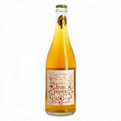 CIDRE Cuvée trois pépins Verger BIO D'OHAIN 75 cl