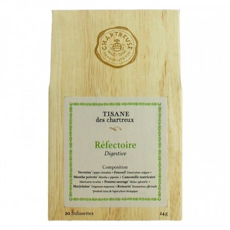 Réfectoire Tisane Digestive 24g par les Pères Chartreux