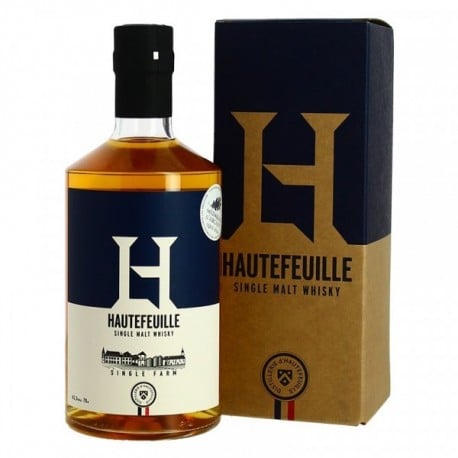 Whisky HAUTEFEUILLE Single Malt Non Tourbé 70 cl