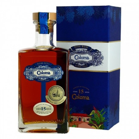 Rhum Coloma 15 ans 70cl