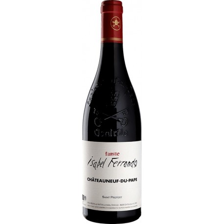 ISABEL FERRANDO Châteauneuf du PAPE Rouge Vin Biologique  2021 75 cl