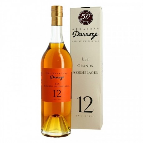 Maison DARROZE Grands Assemblages d'ARMAGNAC 12 Ans 70 cl