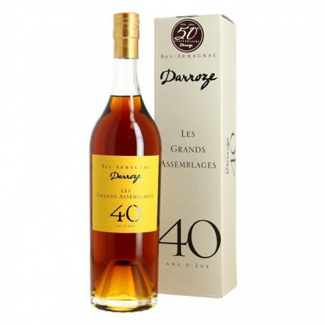 Armagnac DARROZE GRANDS ASSEMBLAGES 40 Ans 70 cl