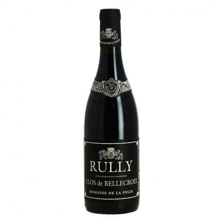 RULLY Rouge Clos de BELLECROIX Domaine de la Folie 2022 75 cl