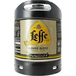 Fût Leffe Blonde Bière Belge d'Abbaye Perfect Draft 6 Litres