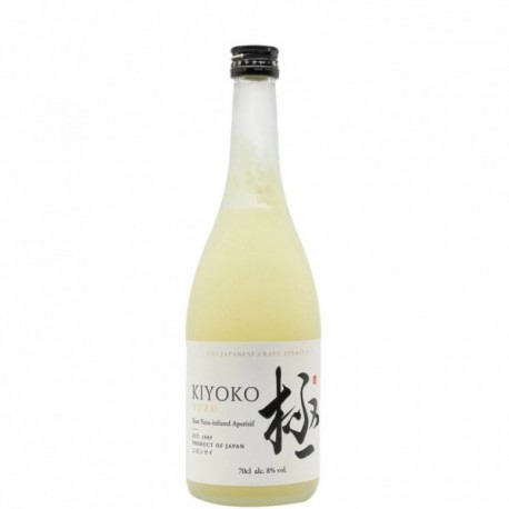 KIYOKO apéritif  Japonais à base de Saké et de YUZU 70 cl