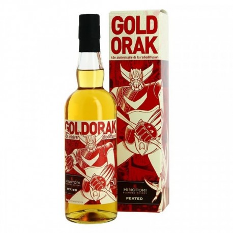 GOLDORAK Blended Peated Whisky par HINOTORI 70 cl