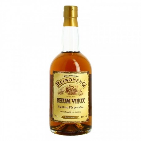 Rhum Ambré REIMONENQ 3 ans 70 cl Rhum de Guadeloupe