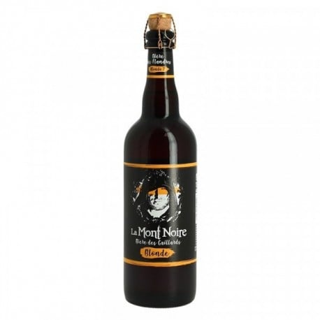 La Mont Noire Bière Blonde des Flandres 75 cl