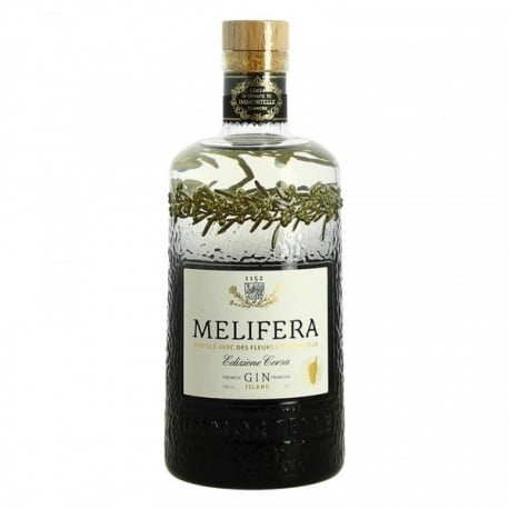 GIN Fleurs d'immortelle BIO edizione corsa MELIFERA 70 cl