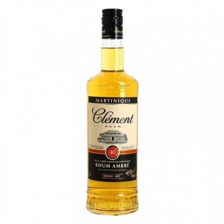 Rhum Ambré CLEMENT Rhum ambré Agricole 70 cl