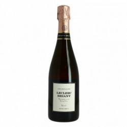 Champagne Rosé Bio et Végan LECLERC BRIANT Extra Brut 75 cl