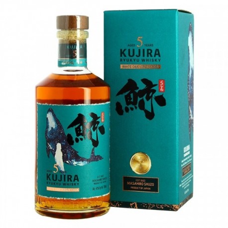 KUJIRA RYUKYU Single Grain Whisky Japonais 5 ans WHITE OAK Virgin Cask 70 cl