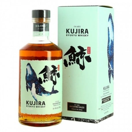 RYUKU WHISKY Japonais KUJIRA Riz INARI 70 cl par la distillerie Masahiro