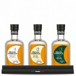 Coffret MOON HARBOUR 3 Whisky 20 cl