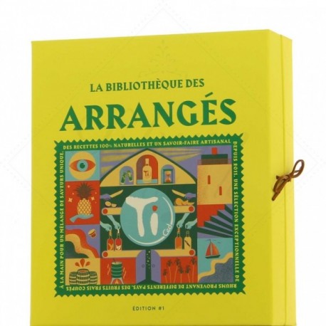 LA BIBLIOTHEQUE des Rhums ARRANGES par Ti CED 24 x 3 cl Calendrier de l'Avent