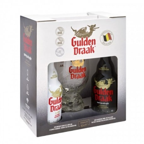 Coffret 2 Bières GULDEN DRAAK + Verre