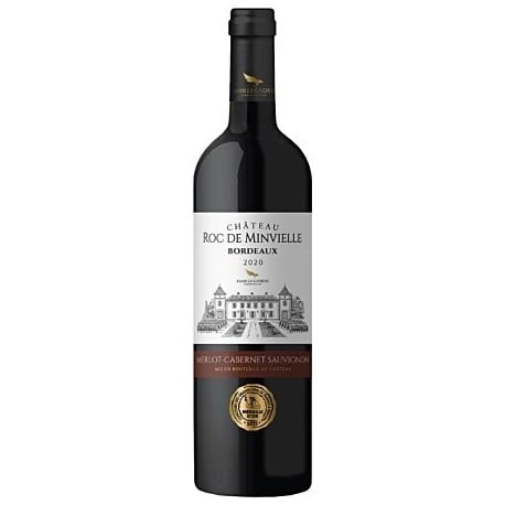 BORDEAUX  Vin Rouge 2020 du Château ROC DE MINVIELLE