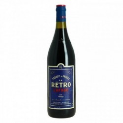 La RETRO par LAFAGE Vin Rouge IGP Côtes Catalanes 1 litre