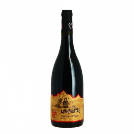 LES MARMOTTES Vin Rouge de SAVOIE 75 cl