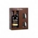 Rhum DOS MADERAS PX 5 +5  en Coffret Cadeau + 2 Verres